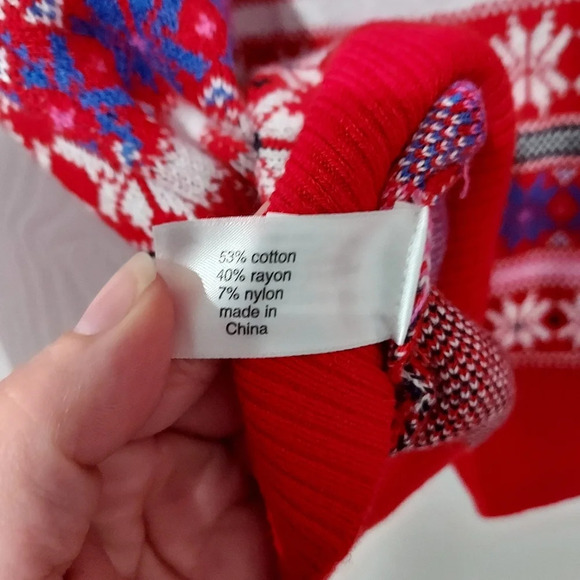 NWOT Lane Bryant Classic Button-Front Fair Isle Cardigan in Size 18/20 - Picture 12 of 12